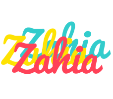 Zahia disco logo