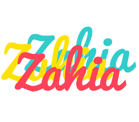 Zahia disco logo