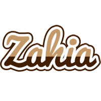 Zahia exclusive logo