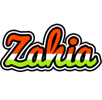 Zahia exotic logo