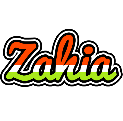 Zahia exotic logo