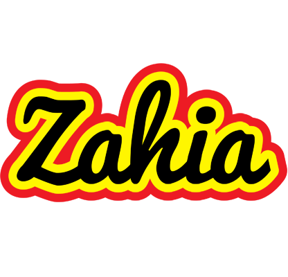 Zahia flaming logo