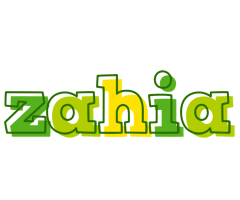 Zahia juice logo