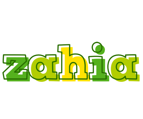 Zahia juice logo