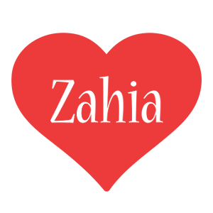 Zahia love logo