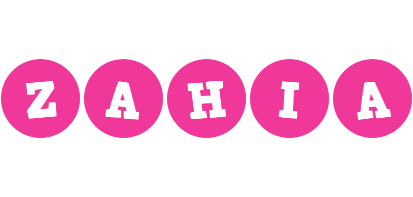 Zahia poker logo