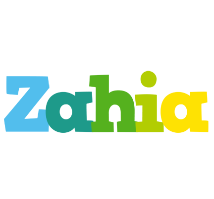 Zahia rainbows logo