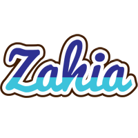 Zahia raining logo