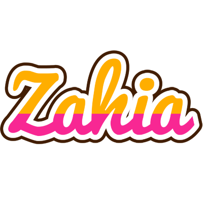 Zahia smoothie logo