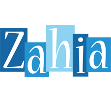 Zahia winter logo