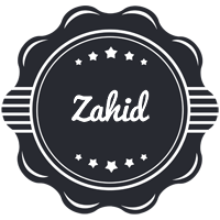 Zahid badge logo