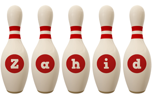 Zahid bowling-pin logo