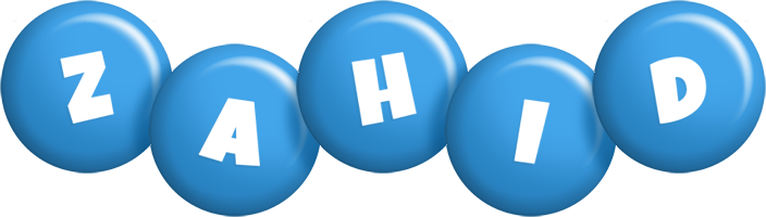 Zahid candy-blue logo
