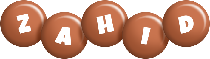 Zahid candy-brown logo