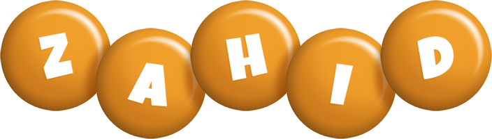 Zahid candy-orange logo