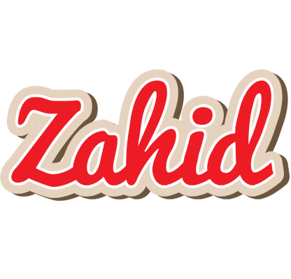Zahid chocolate logo