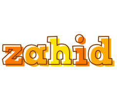 Zahid desert logo