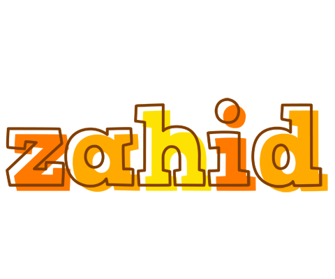 Zahid desert logo