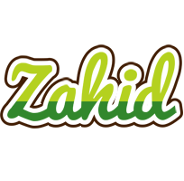 Zahid golfing logo