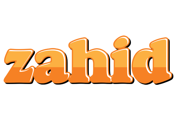 Zahid orange logo
