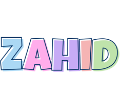 Zahid pastel logo