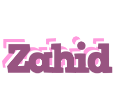 Zahid relaxing logo