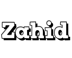 Zahid snowing logo