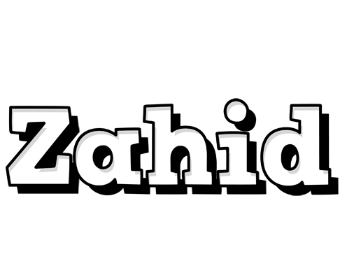 Zahid snowing logo