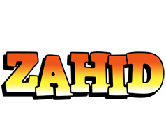 Zahid sunset logo