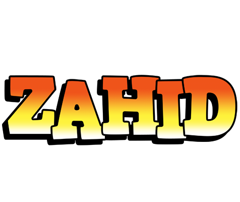 Zahid sunset logo