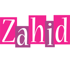 Zahid whine logo