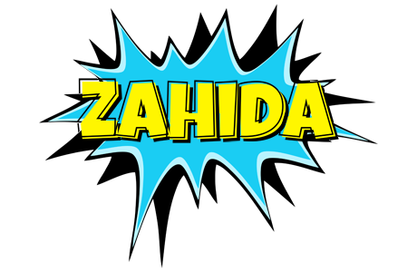 Zahida amazing logo