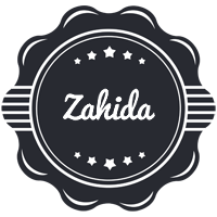 Zahida badge logo