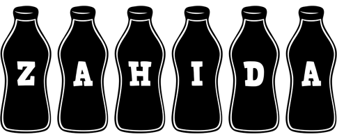 Zahida bottle logo