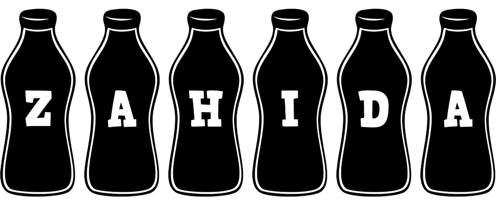 Zahida bottle logo