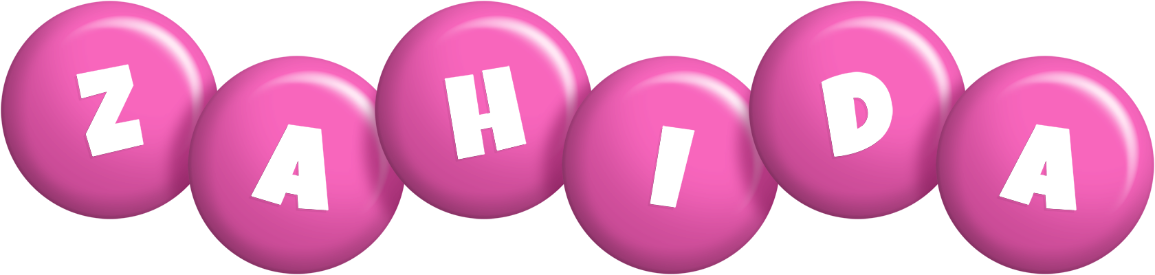 Zahida candy-pink logo