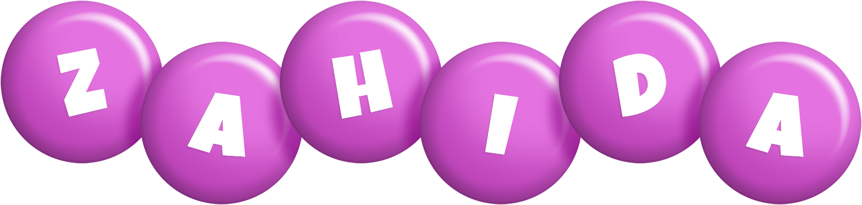 Zahida candy-purple logo