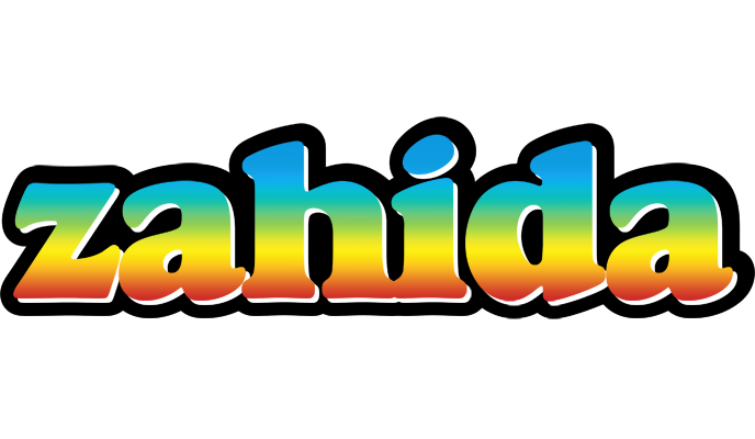 Zahida color logo