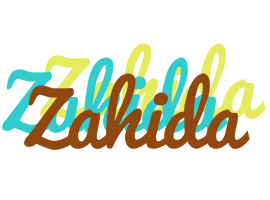 Zahida cupcake logo