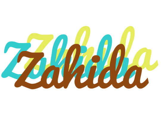 Zahida cupcake logo