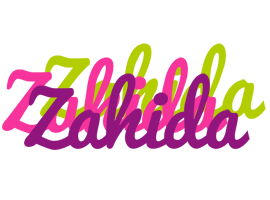 Zahida flowers logo