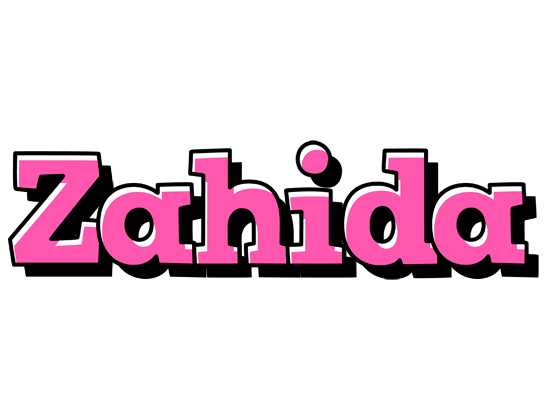 Zahida girlish logo