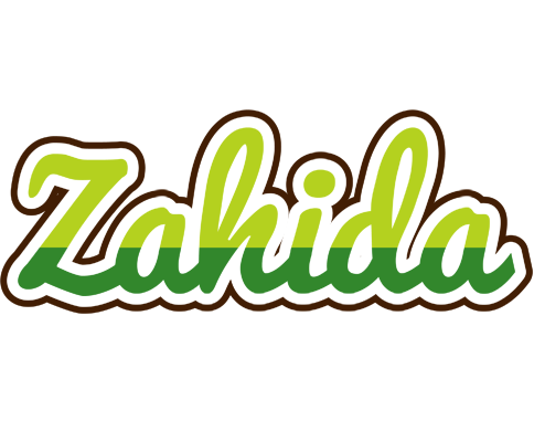 Zahida golfing logo