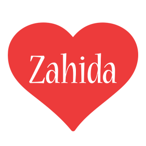 Zahida love logo