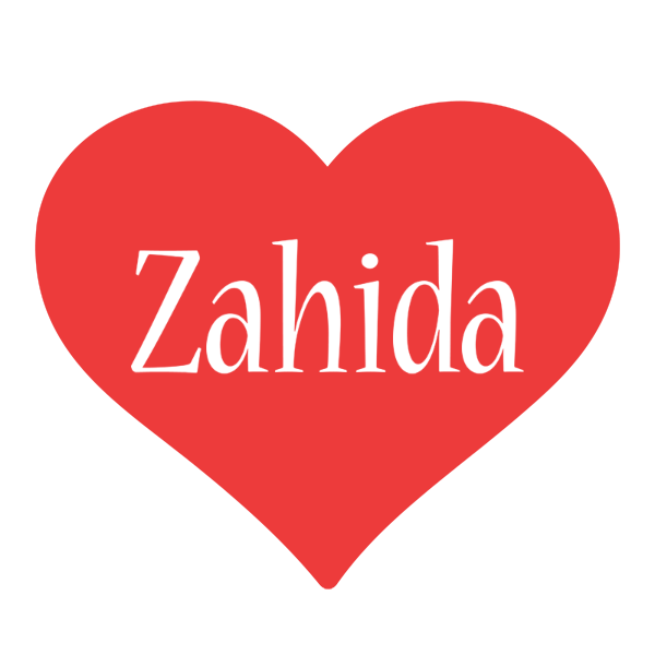 Zahida love logo