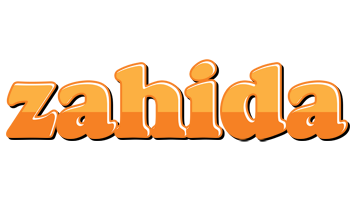 Zahida orange logo