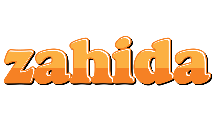 Zahida orange logo