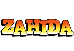 Zahida sunset logo