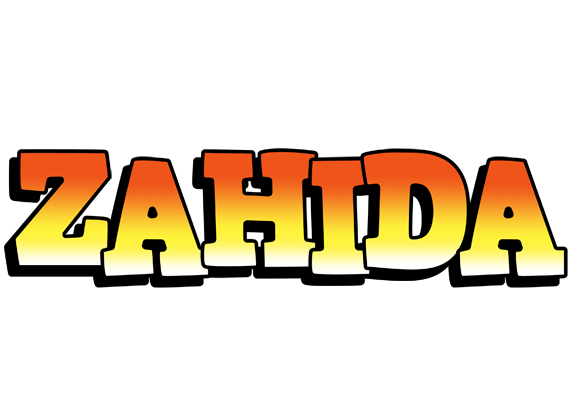Zahida sunset logo