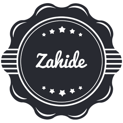Zahide badge logo